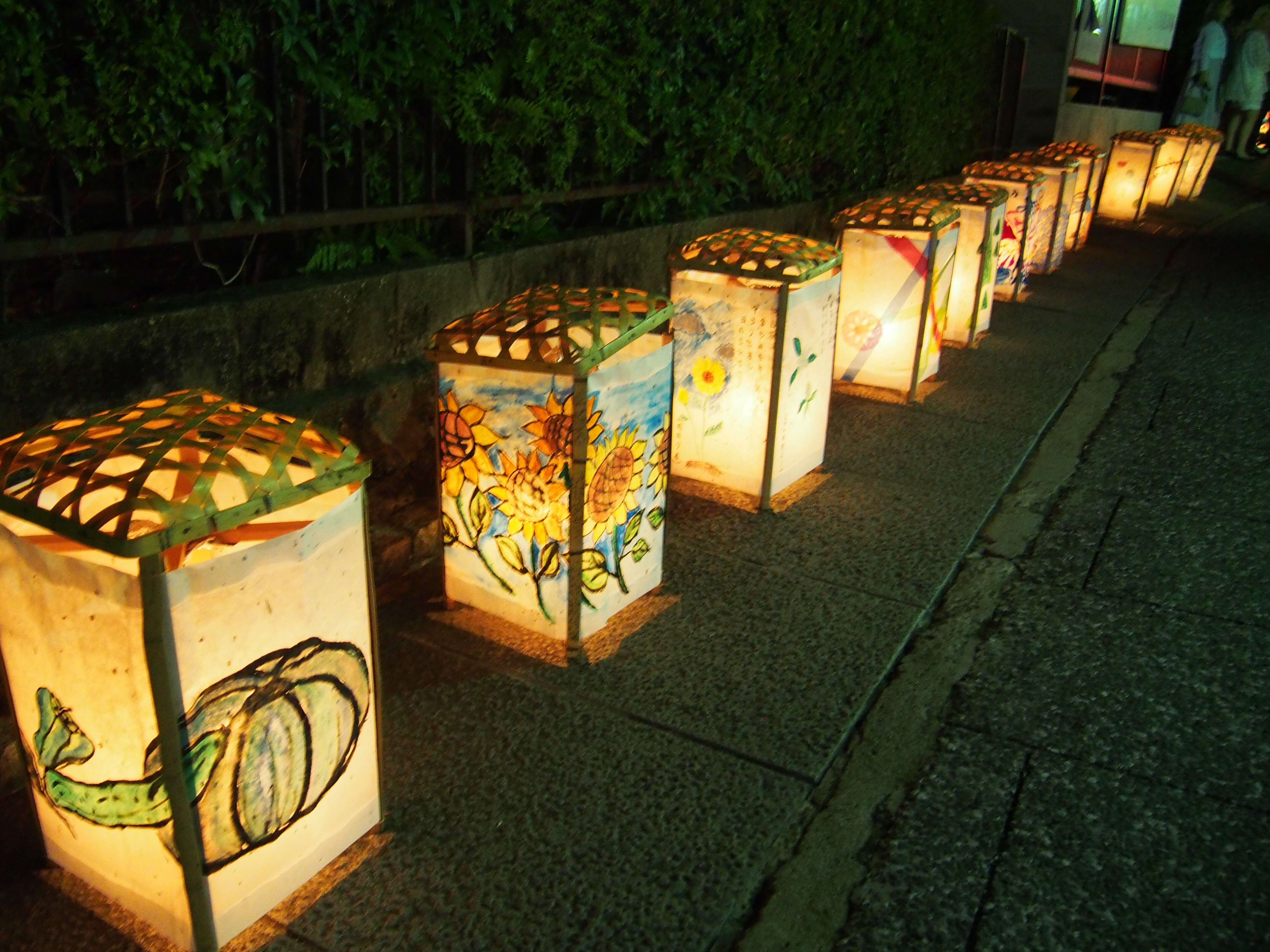 【鳥居本】愛宕古道街道灯しが飾る京都の夏の終わり
